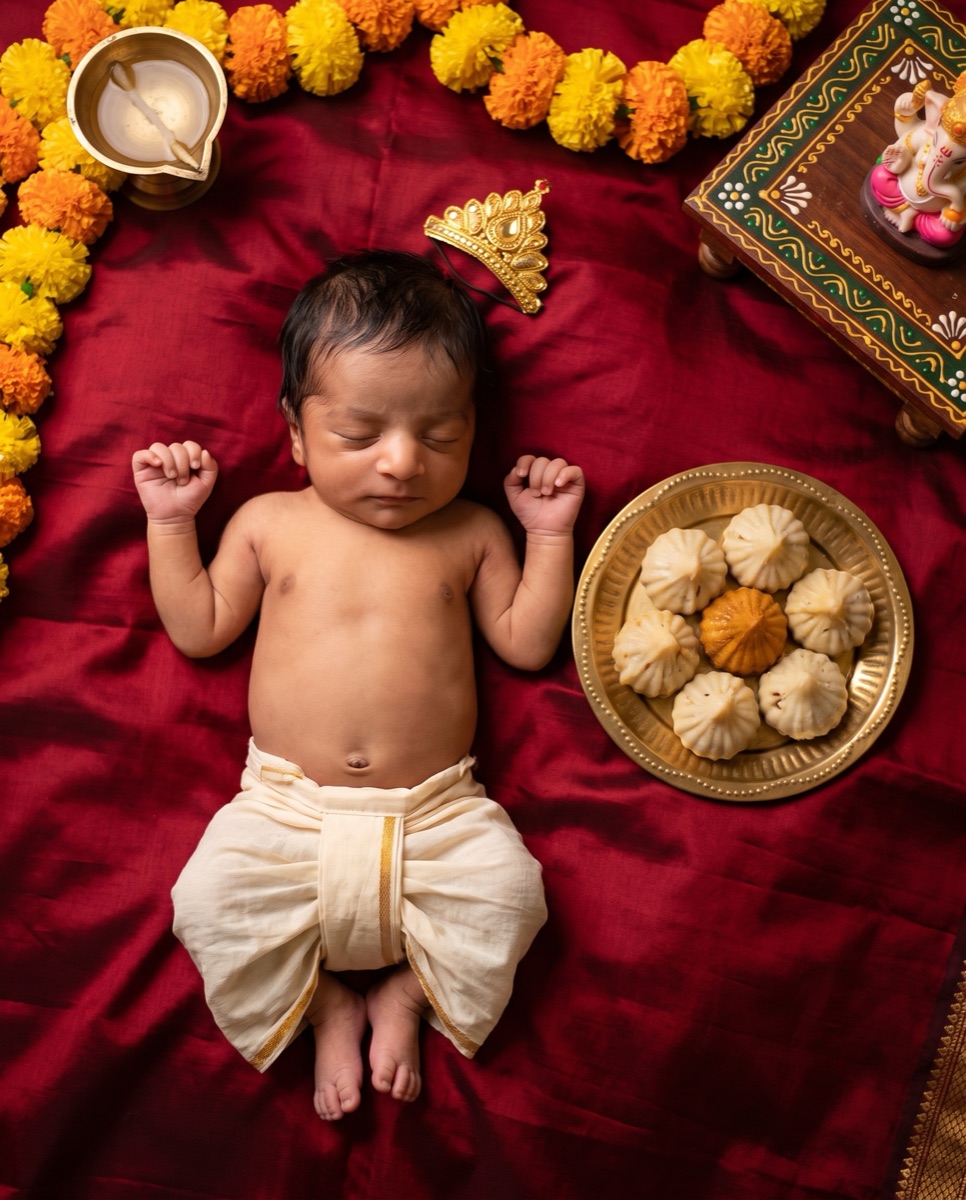 Bal Ganesha — example photoshoot result