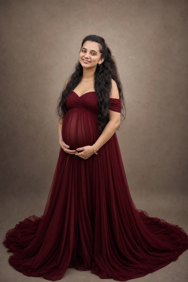Classic Studio Gown — example photoshoot result