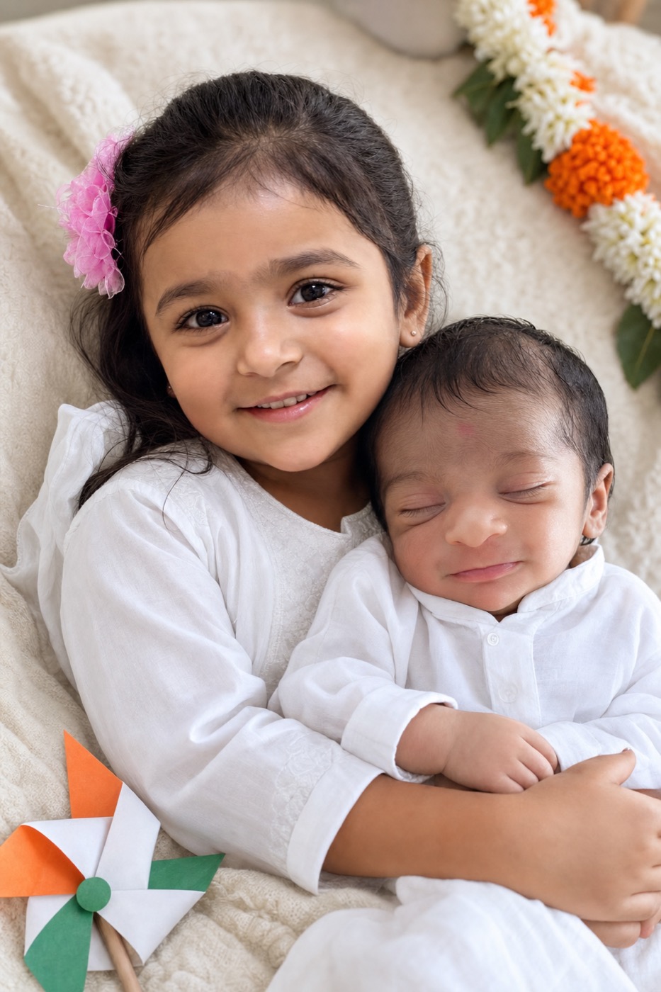 Independence Day — Siblings — example photoshoot result