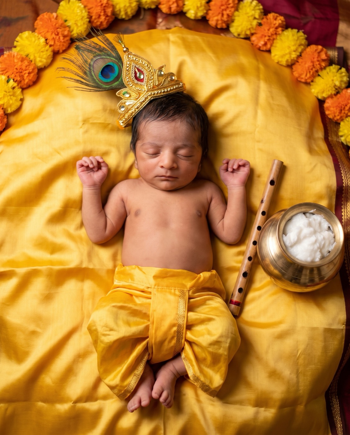 Little Krishna — example photoshoot result