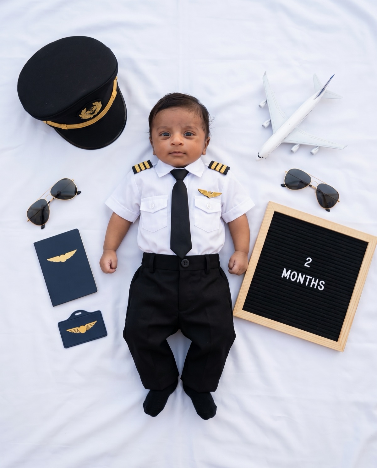 Junior Pilot — example photoshoot result