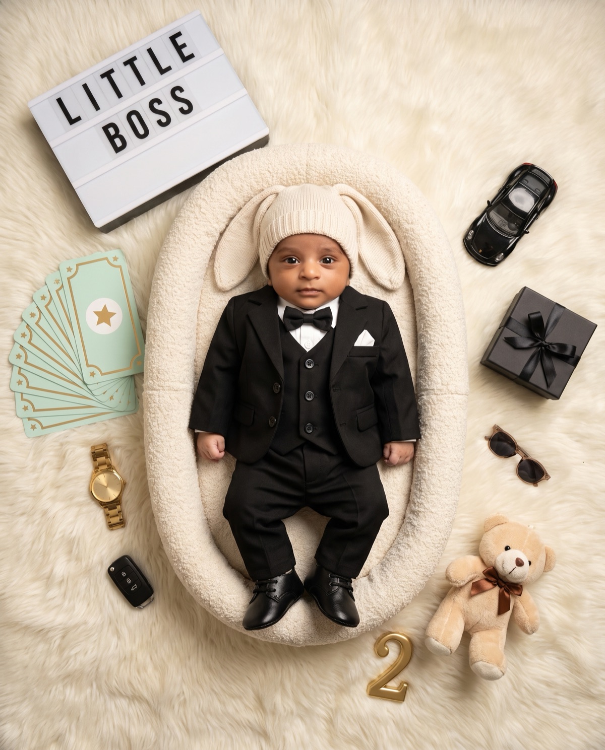 Little Boss — example photoshoot result