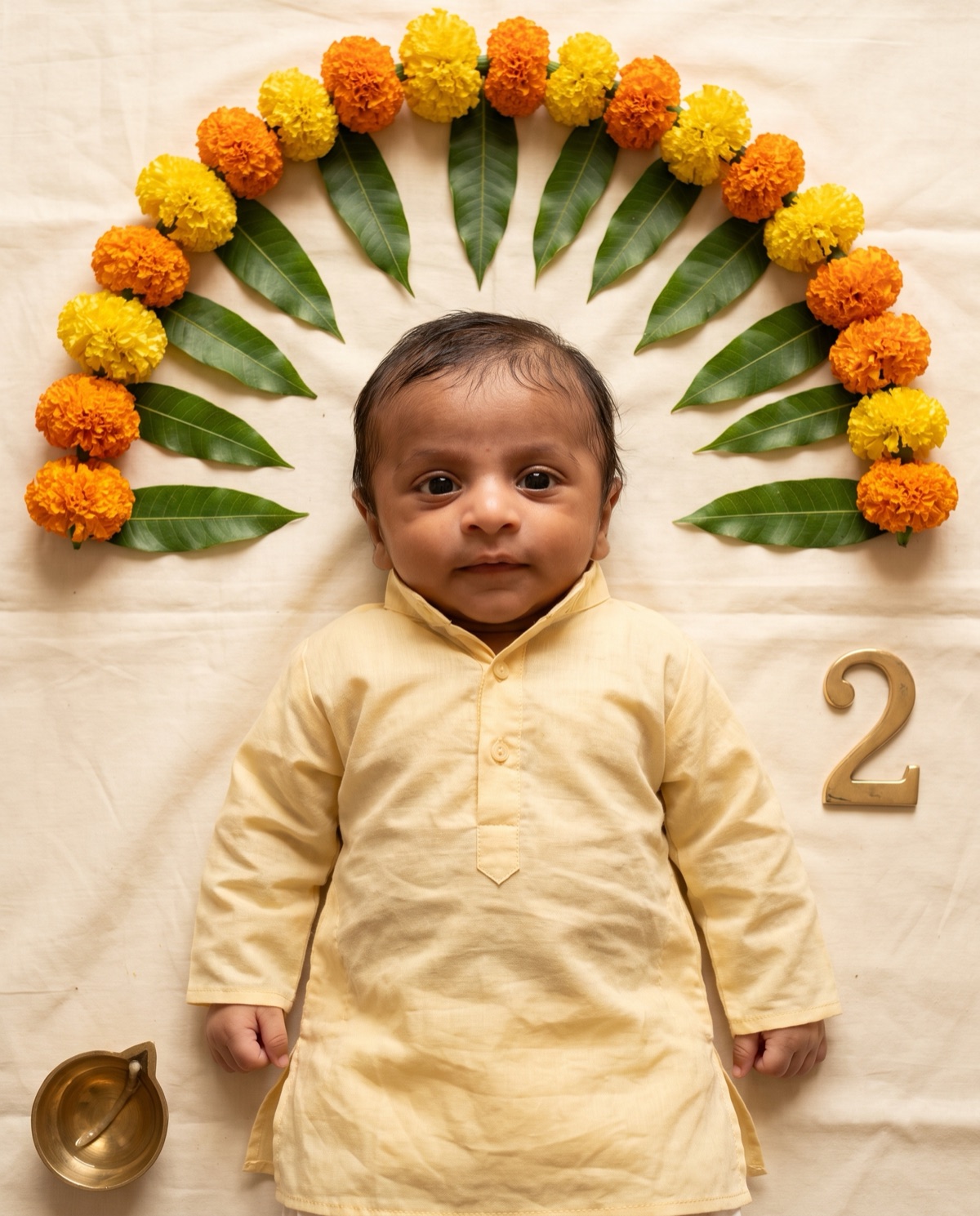 Marigold Arch — example photoshoot result