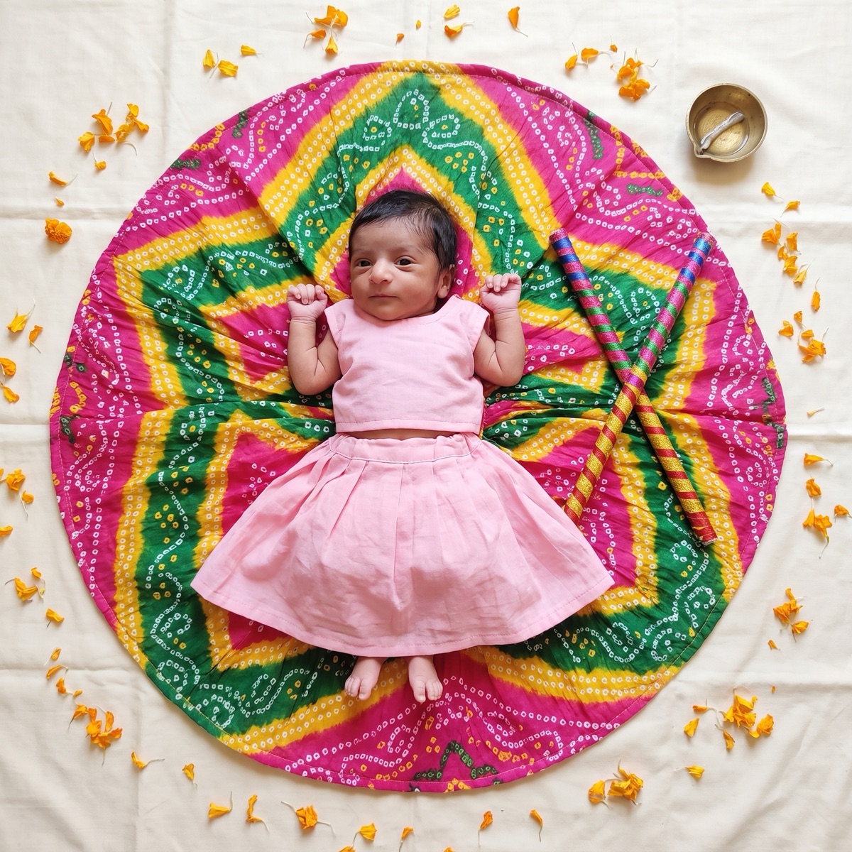 Navratri Twirl — example photoshoot result